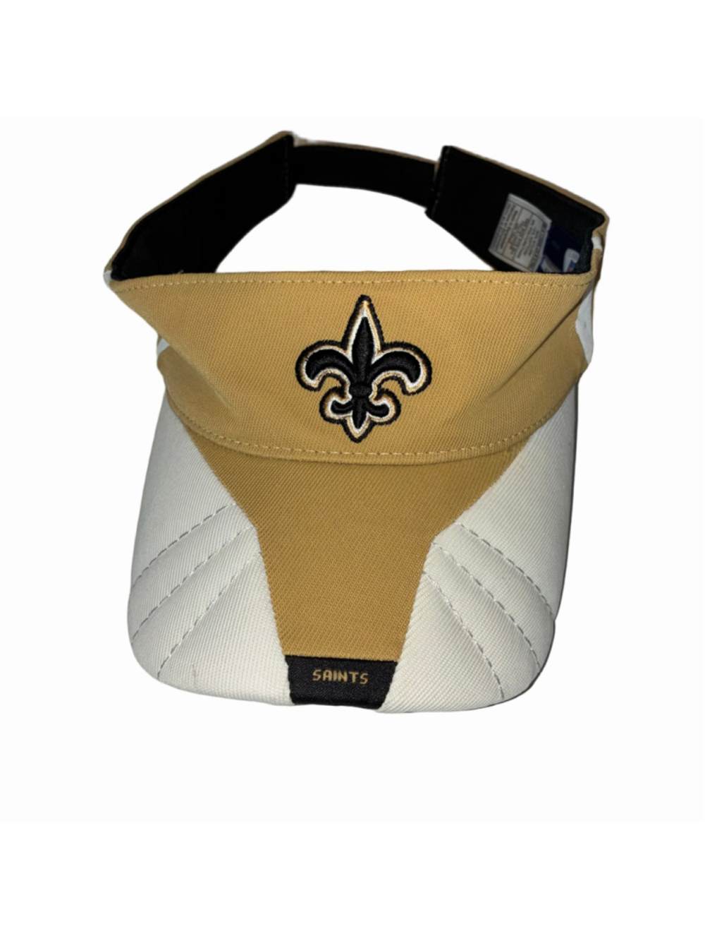 Men's Reebok New Orleans Saints NFL Sideline Visor One Size Gold White